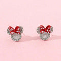 14330 1b-023 Aretes de Minnie Mouse 1 Par