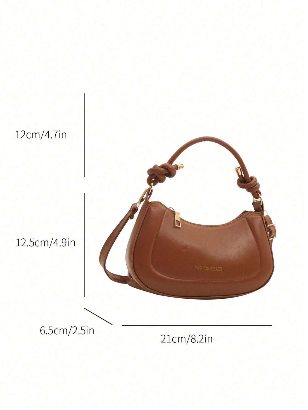 14923 1c-02-09 bolso de mano casual y ajustable con correa para el hombro