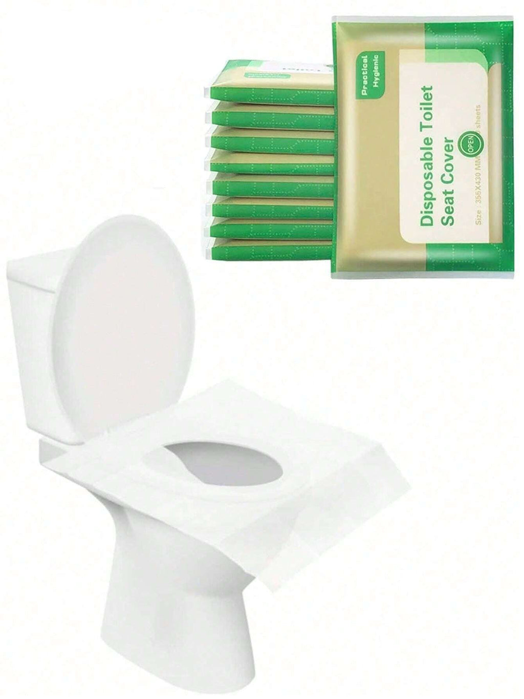 15318 1b-035 Cubierta para el inodoro 10 Pzas