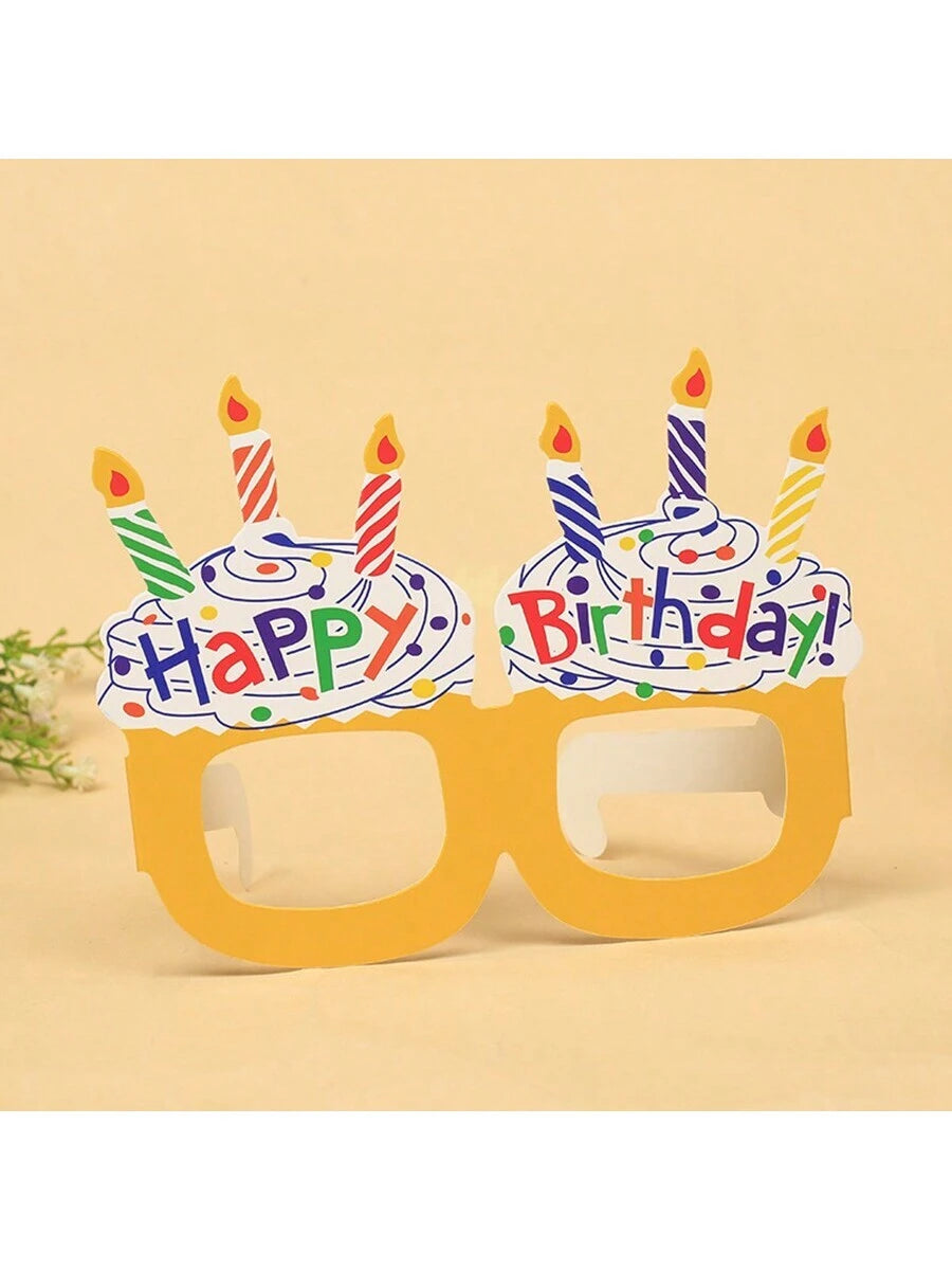 15882 1b-018 Gafas de cumpleaños 3 Pzas