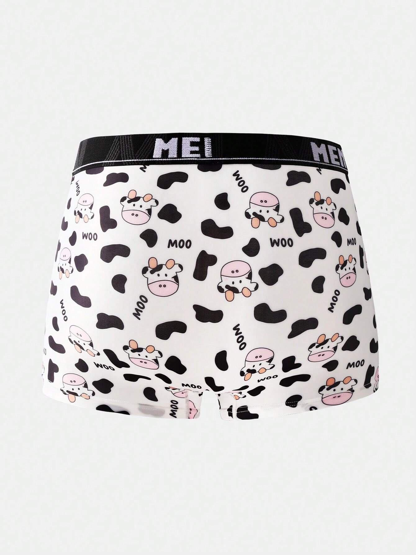 18578 1a-142 Bóxer casuales diseño de vacas 1 Pza