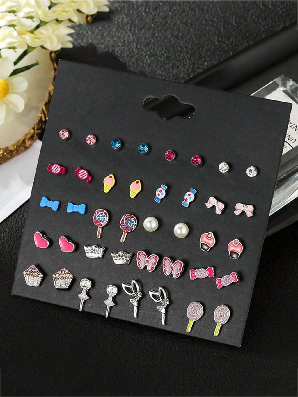 14350 1b-023 Juego de aretes 20 Pares