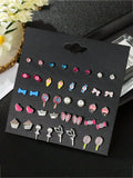 14350 1b-023 Juego de aretes 20 Pares