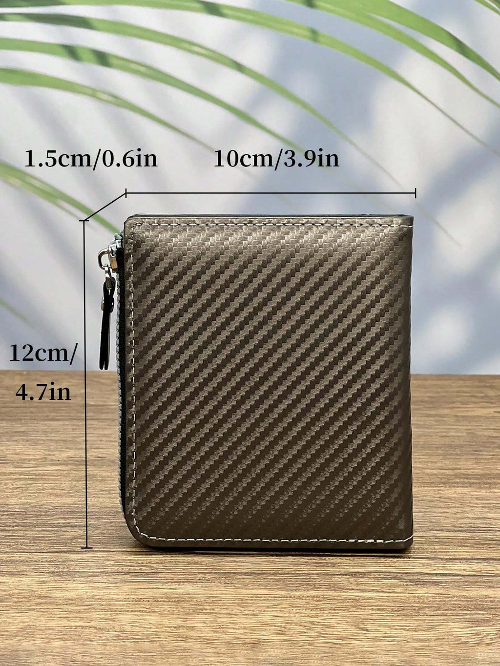 14889 1c-015 Cartera de cremallera para hombre 1 Pza
