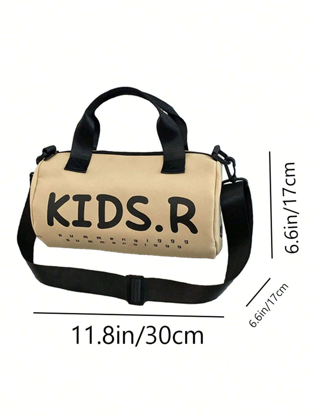 14951 1c-02-13 Bolso de moda con impresión de letras súper genial