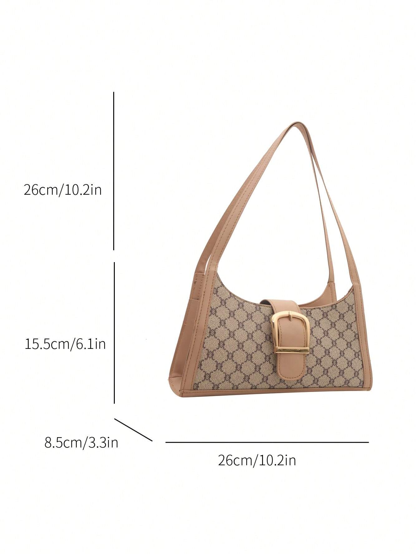 14628 1c-03-10 Bolso elegante cuadros 1 Pza