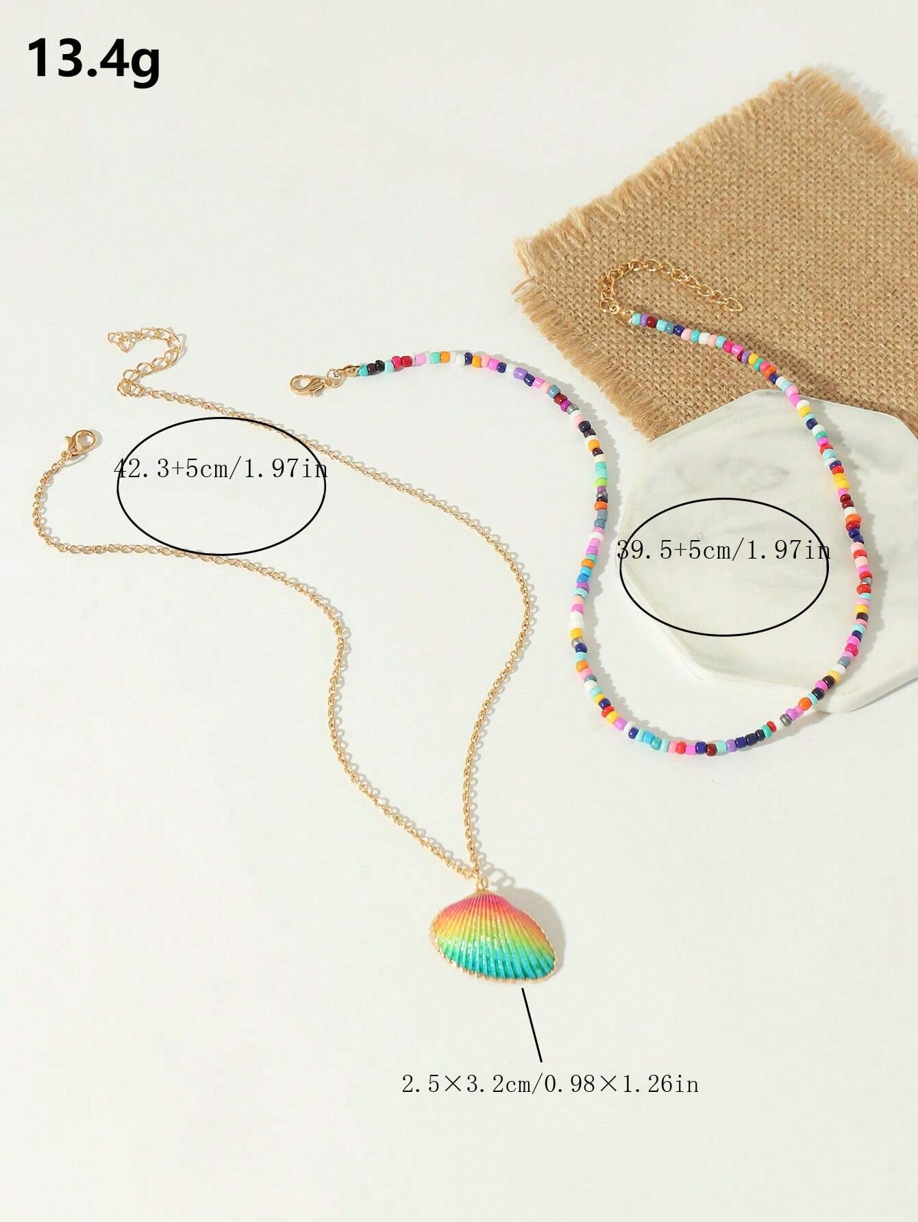 16658 1b-048 Set de collar 2 Pzas