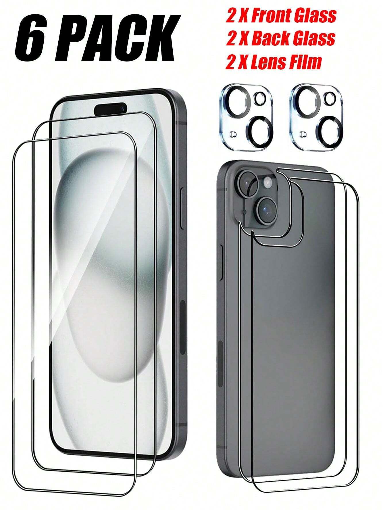 15990 2t-ProPa Protector de pantalla 6 Pzas