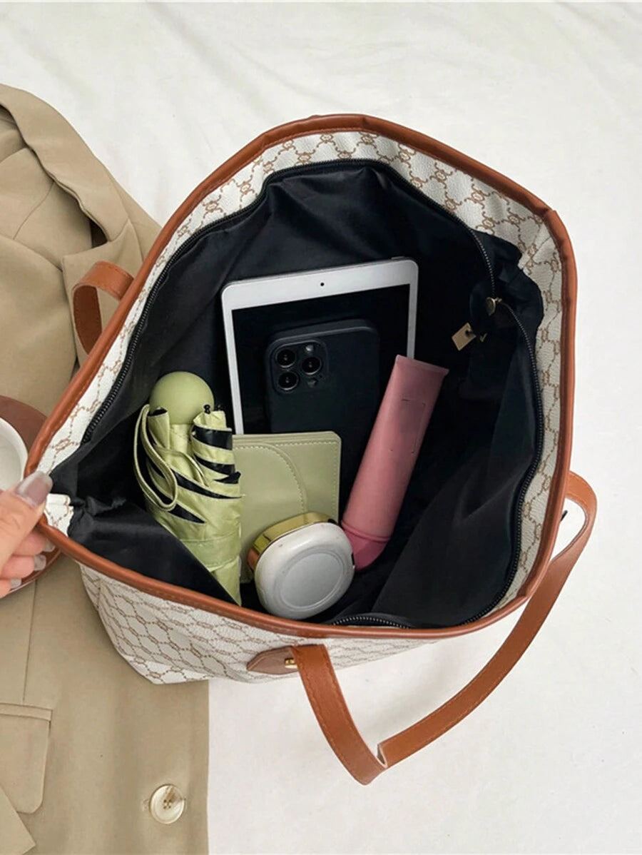 14953 1c-02-13  Bolsas de compras de gran capacidad estampadas 2 piezas