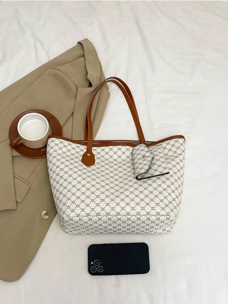 14953 1c-02-13  Bolsas de compras de gran capacidad estampadas 2 piezas