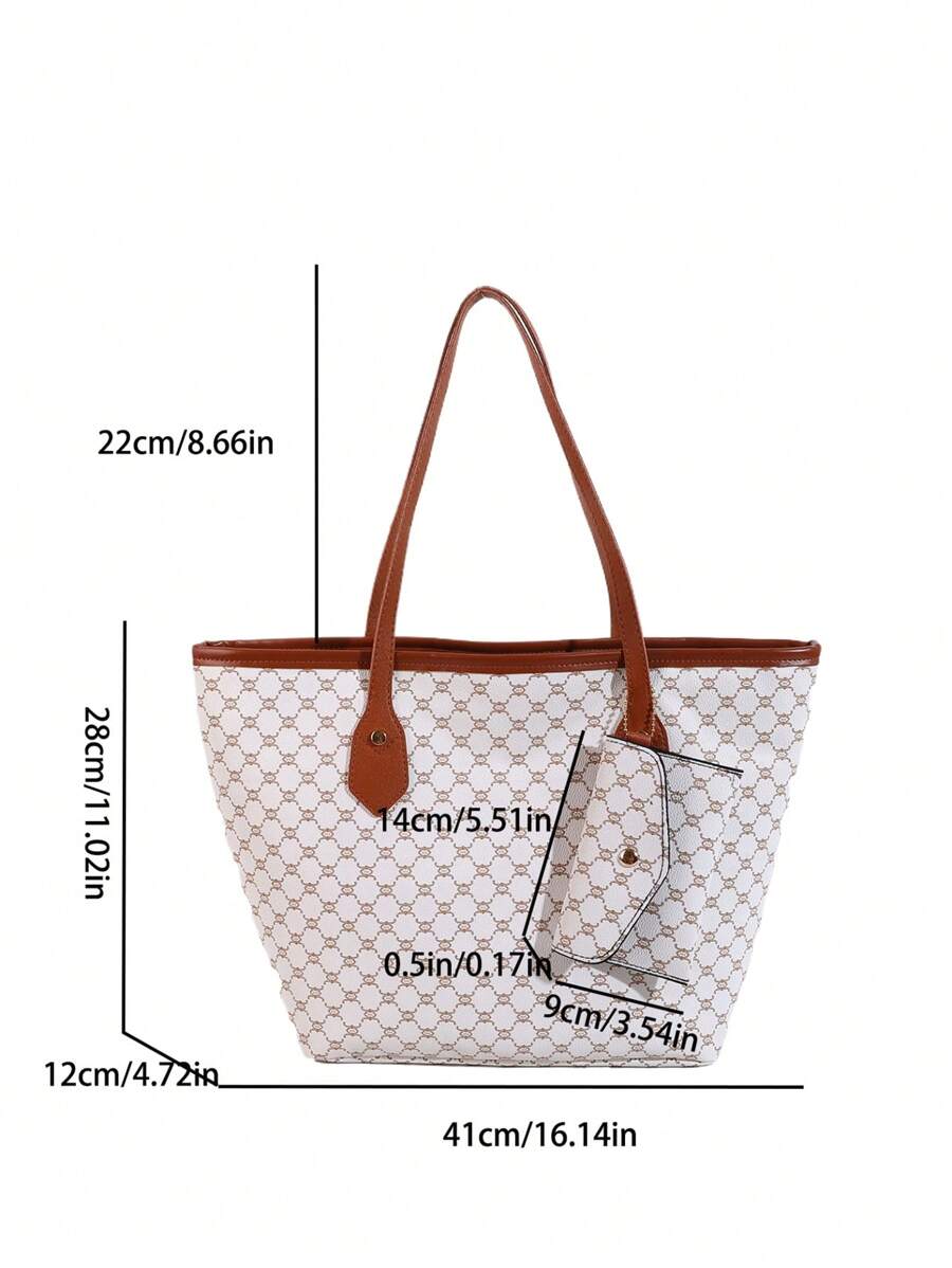 14953 1c-02-13  Bolsas de compras de gran capacidad estampadas 2 piezas