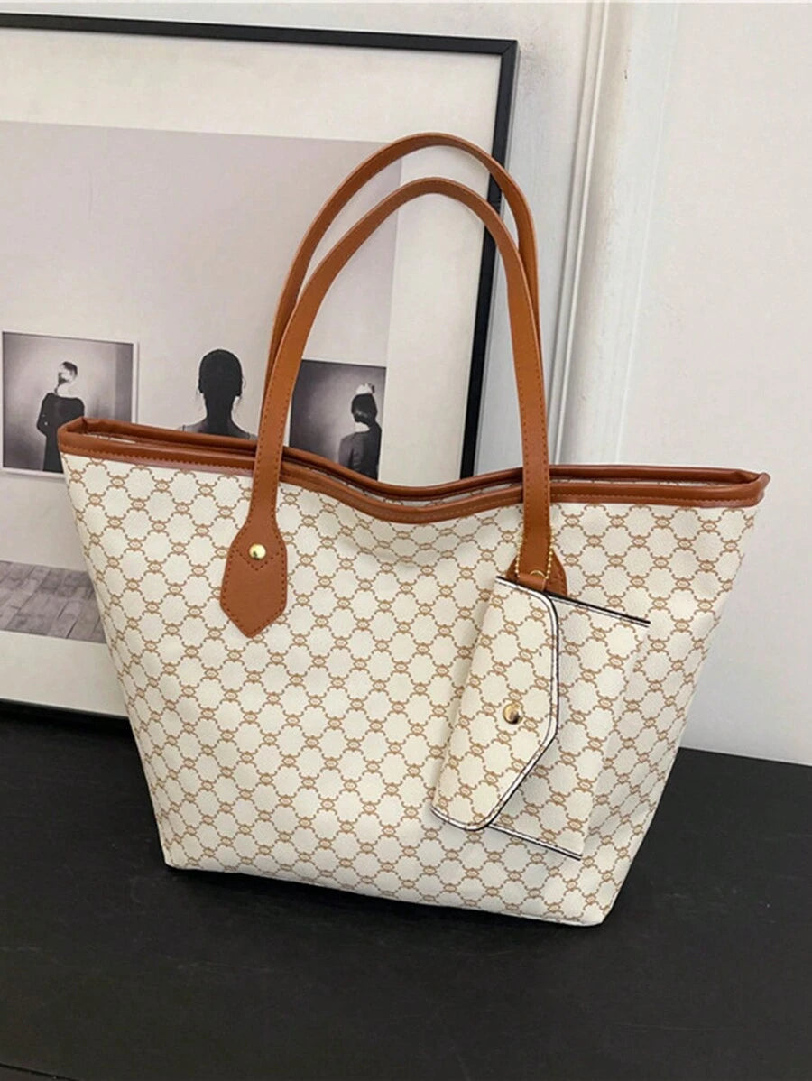 14953 1c-02-13  Bolsas de compras de gran capacidad estampadas 2 piezas