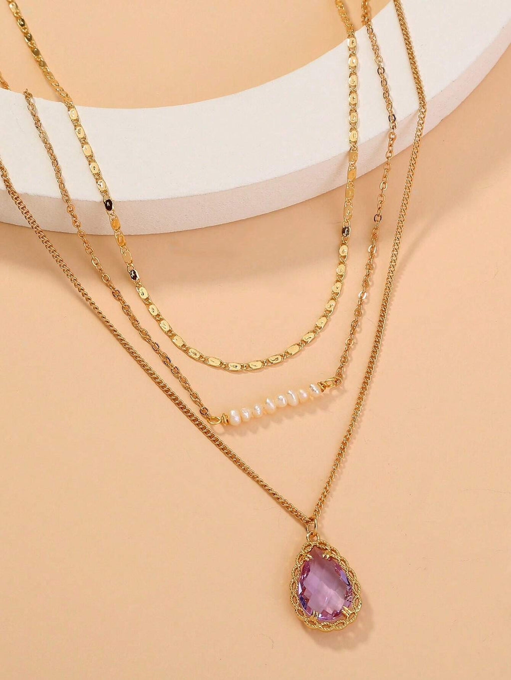 16417 1b-02-09 Collar varias capas 1 Pza