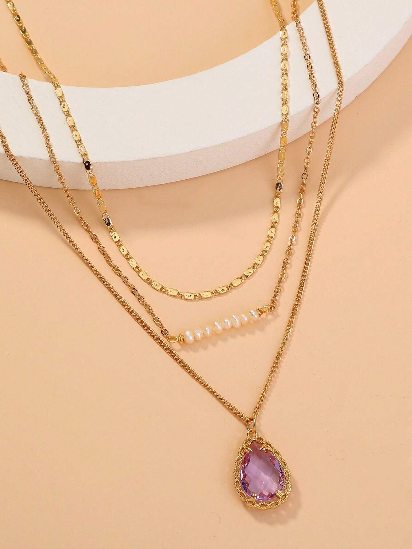 16417 1b-02-09 Collar varias capas 1 Pza