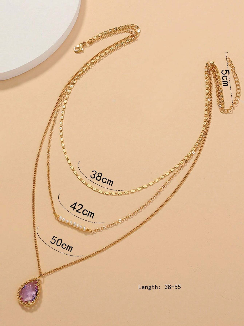 16417 1b-02-09 Collar varias capas 1 Pza