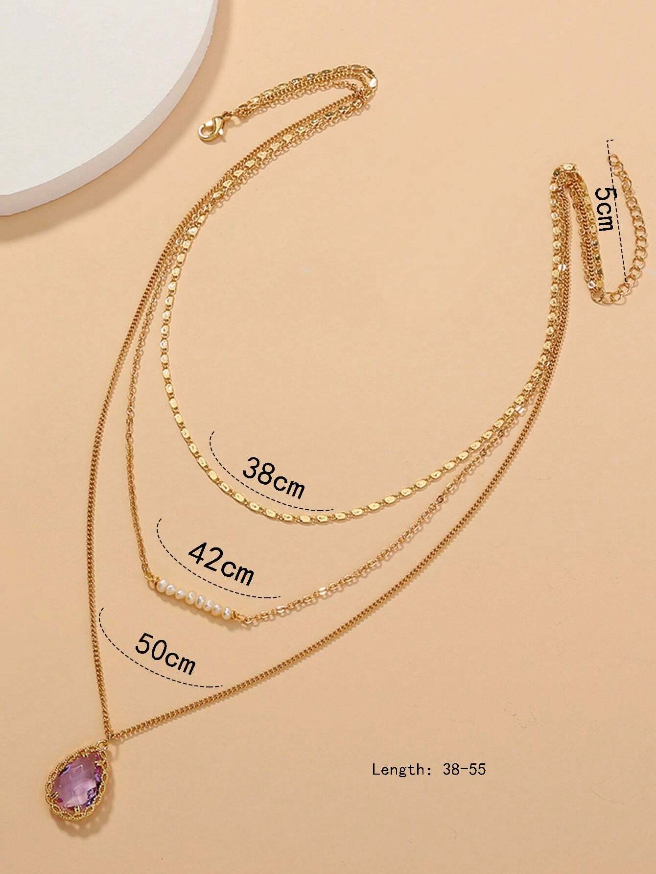 16417 1b-02-09 Collar varias capas 1 Pza