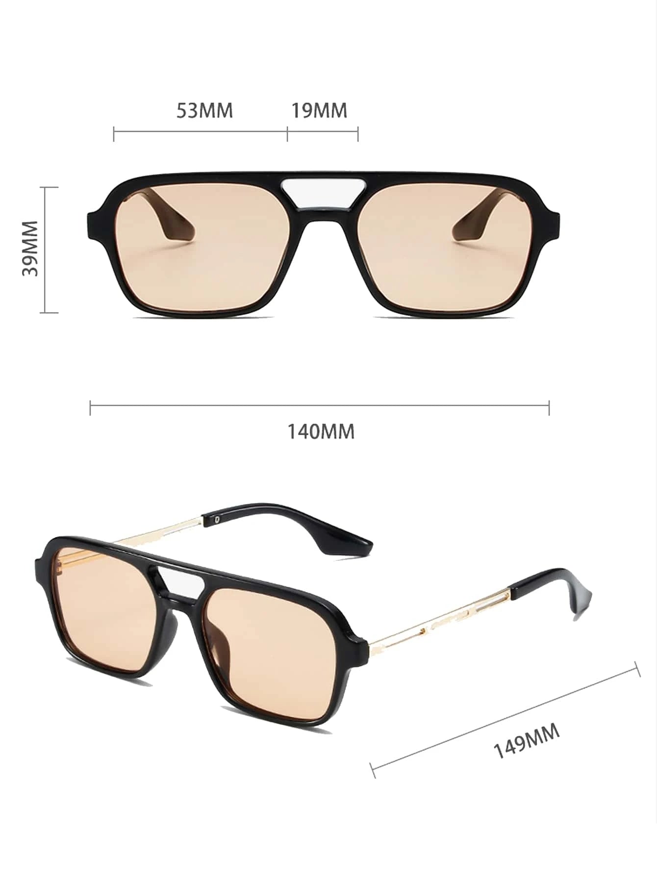 16928 1l-397 Gafas de moda vintage 1 Pza