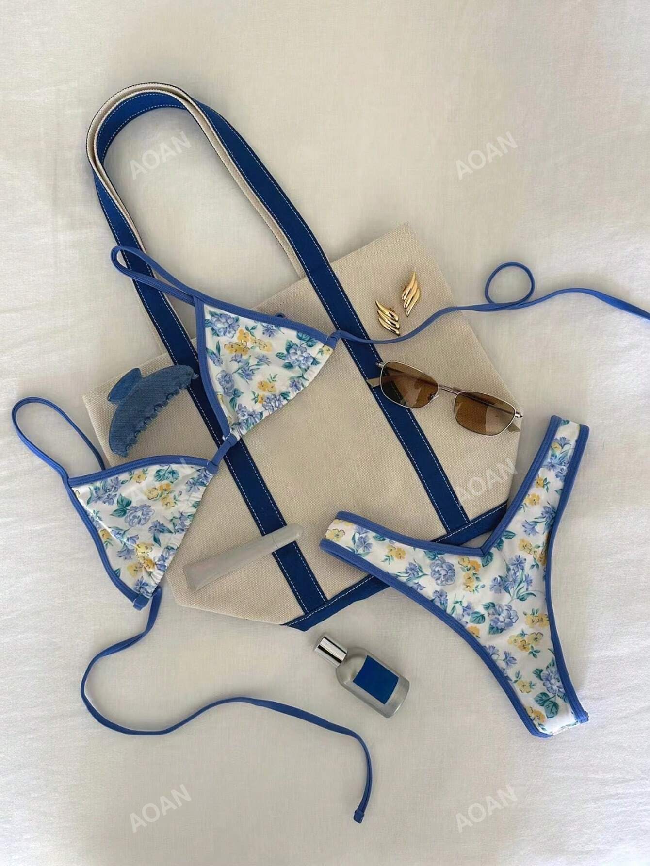 19017 id-218 Conjunto de bikini 2 Pzas