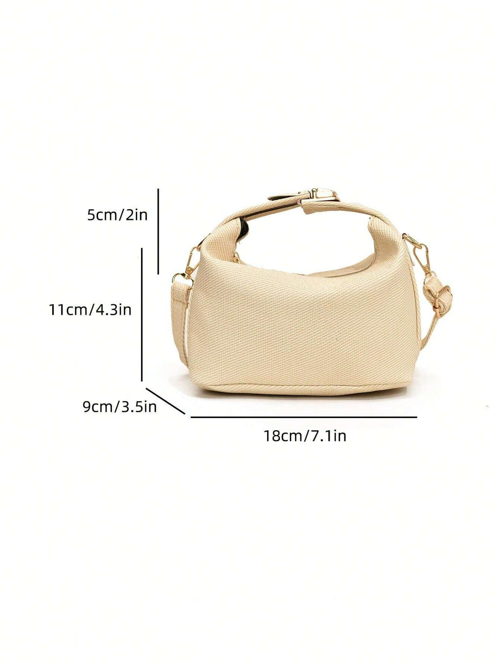14921 1c-02-09 Bolso de mano de tela con estilo