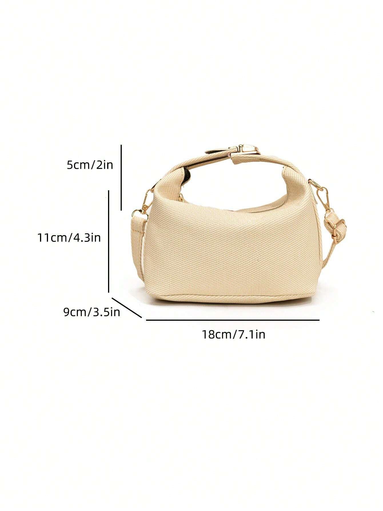 14921 1c-02-09 Bolso de mano de tela con estilo