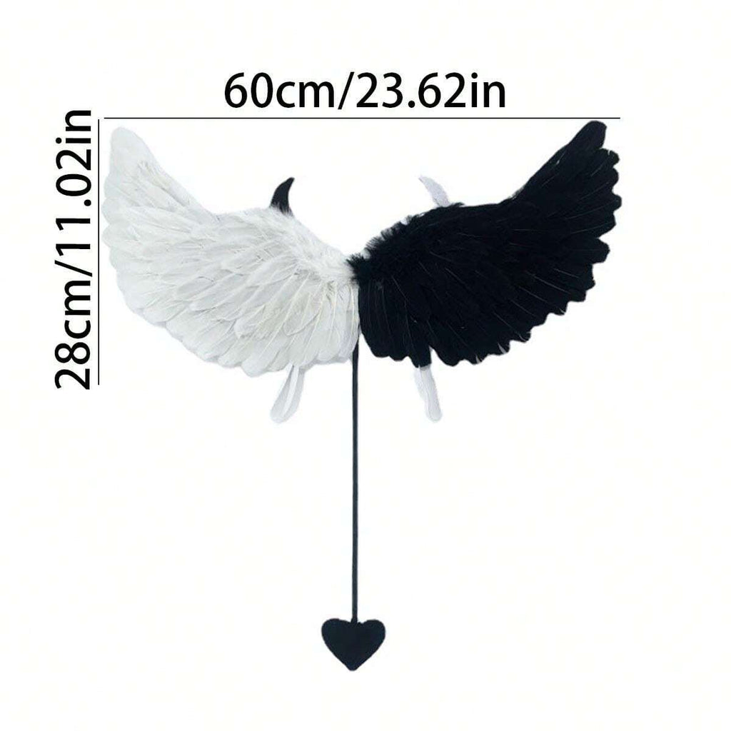 15036 1c-030 Alas de plumas de ángel y demonio