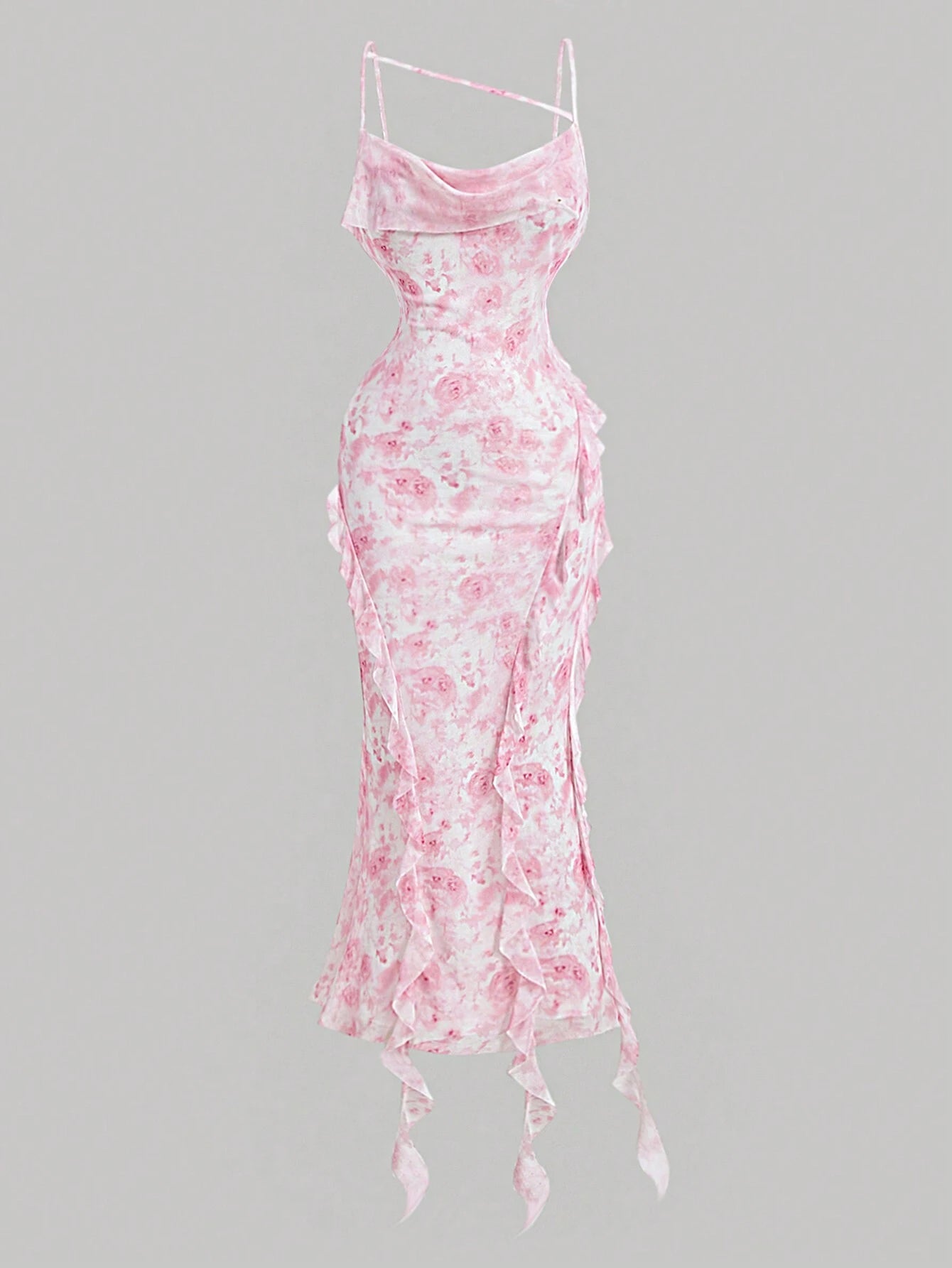 17850 1a-132 Vestido romántico elegante 1 Pza