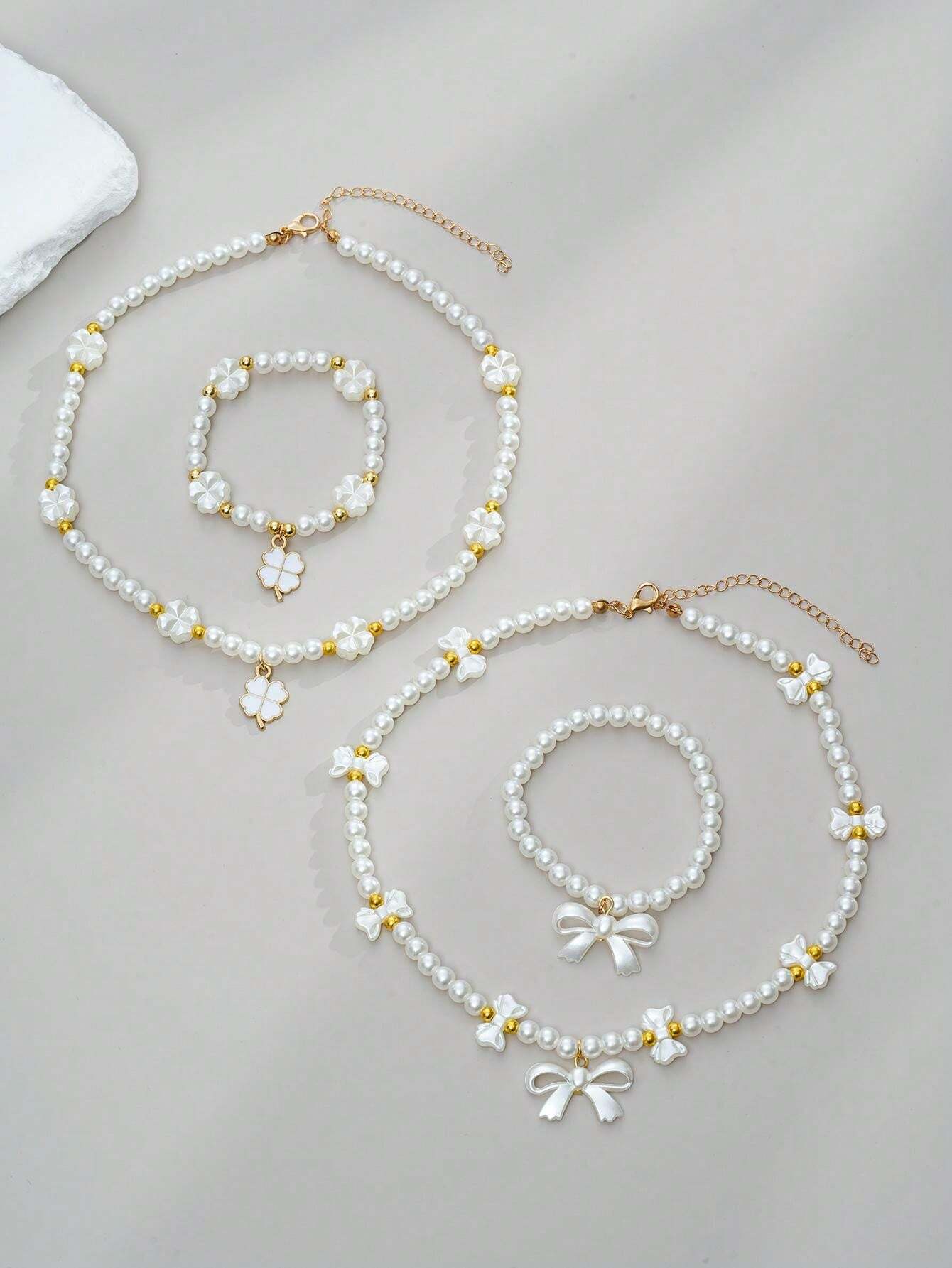 16660 1b-036 Conjunto bisuteria Niñas 2 Pzas