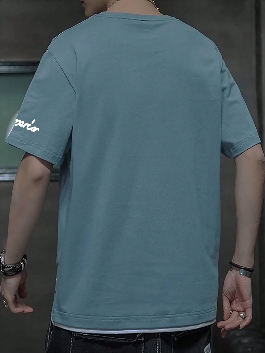 18596 1a-128 Camiseta de manga corta de cuello redondo 1 Pza
