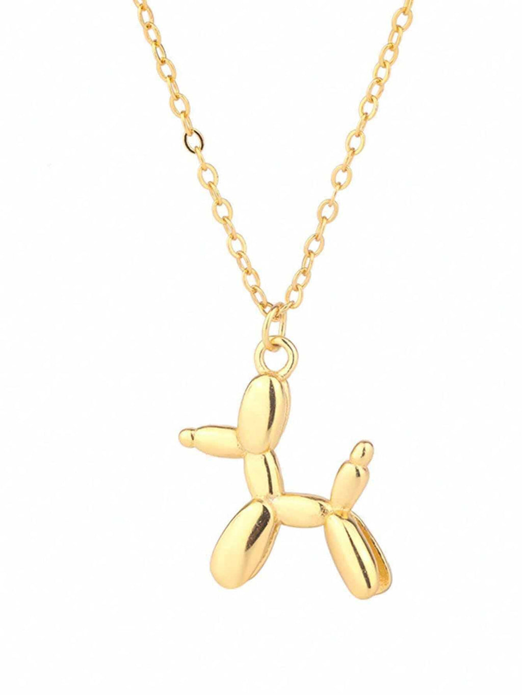 16662 1b-048 Collar con dije de perro globo 1 Pza