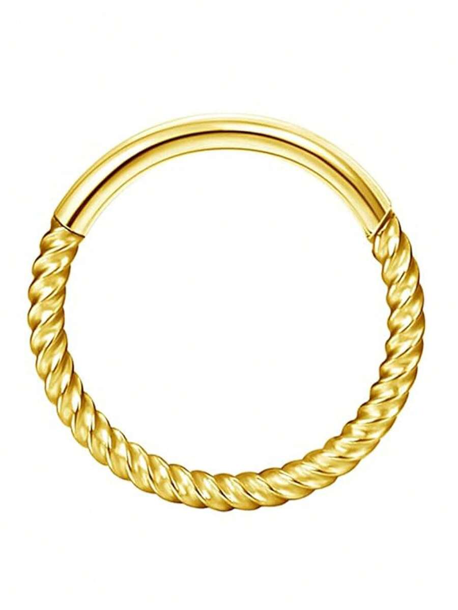 16293 1b-052 1 pieza  Anillos de septum de acero quirúrgico