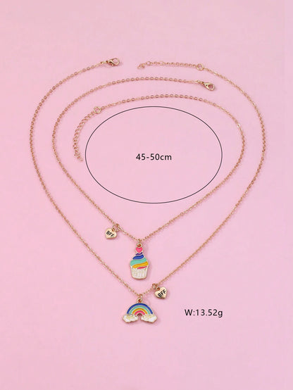 16663 1b-04-03 Collares Multicolor 2 Pzas