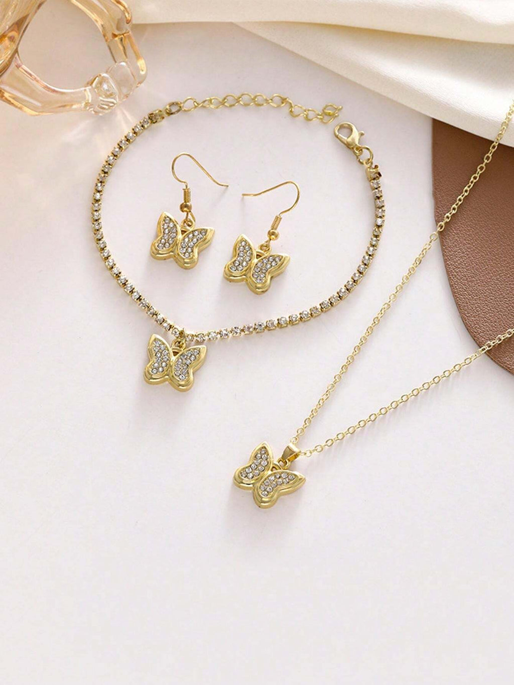 15703 1b-062 Pendientes 4 Pzas