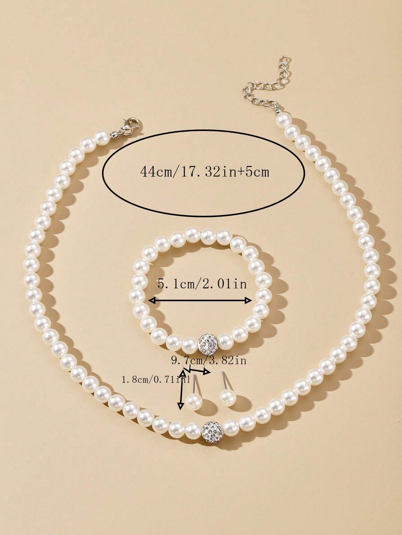 15704 1b-03-22 Set de joyas 4 Pzas