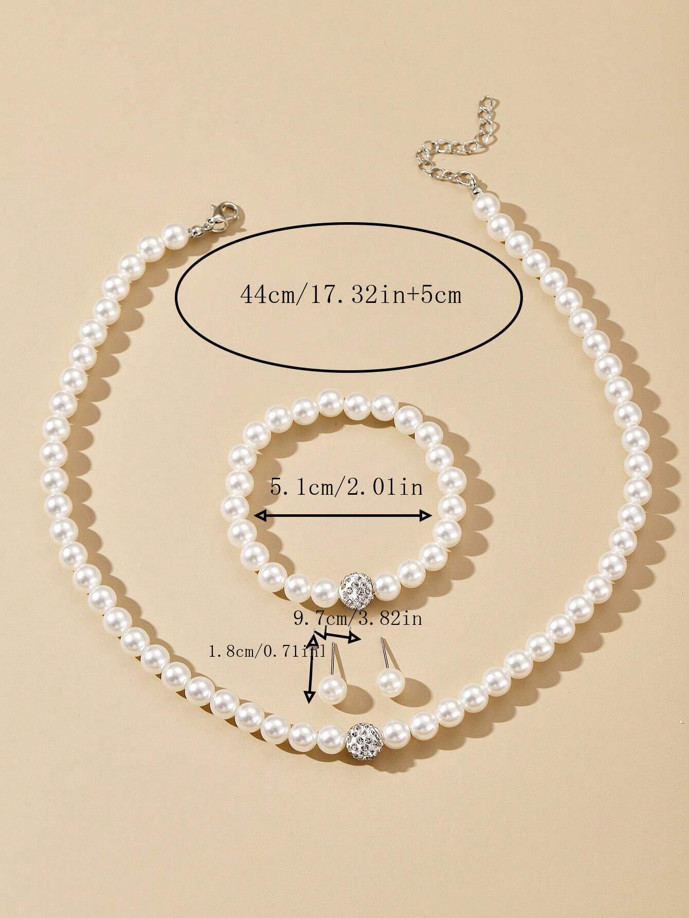 15704 1b-055 Set de joyas 4 Pzas