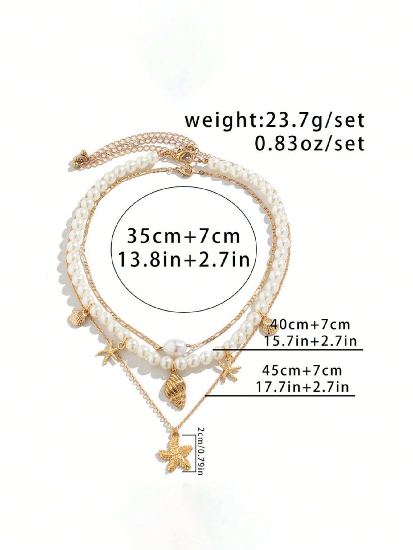 16665 1b-04-04 Collar 3 Pzas