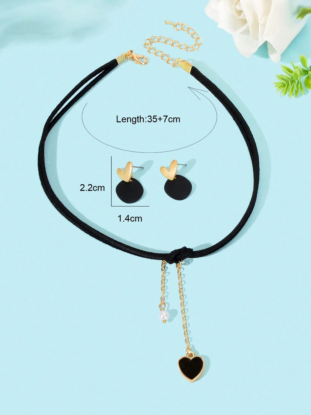 15679 1b-004 Conjunto De Joyería Retro De 3 Pzas