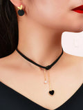 15679 1b-004 Conjunto De Joyería Retro De 3 Pzas