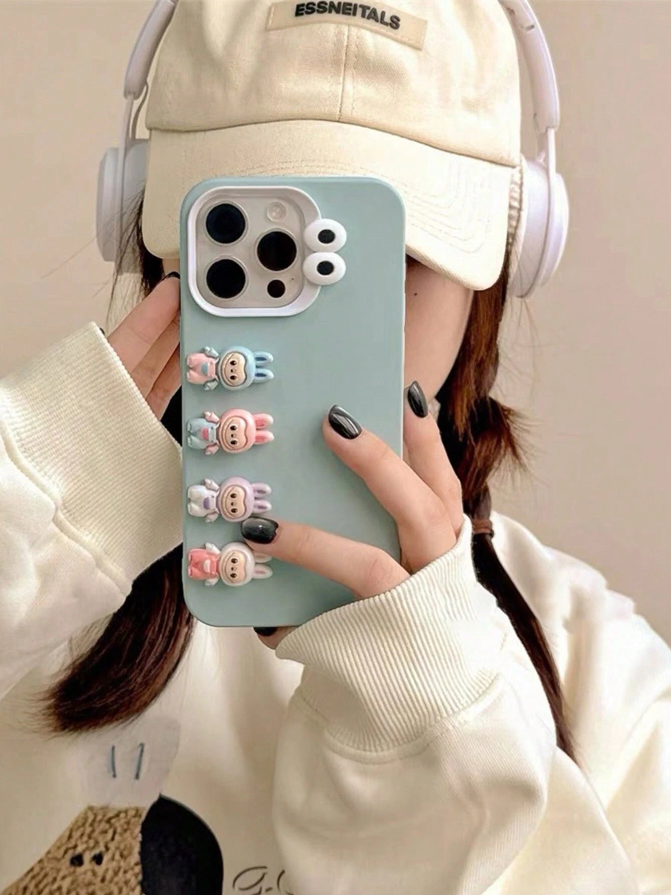 16964 2t-014 Funda protectora Conejitos 1 Pza
