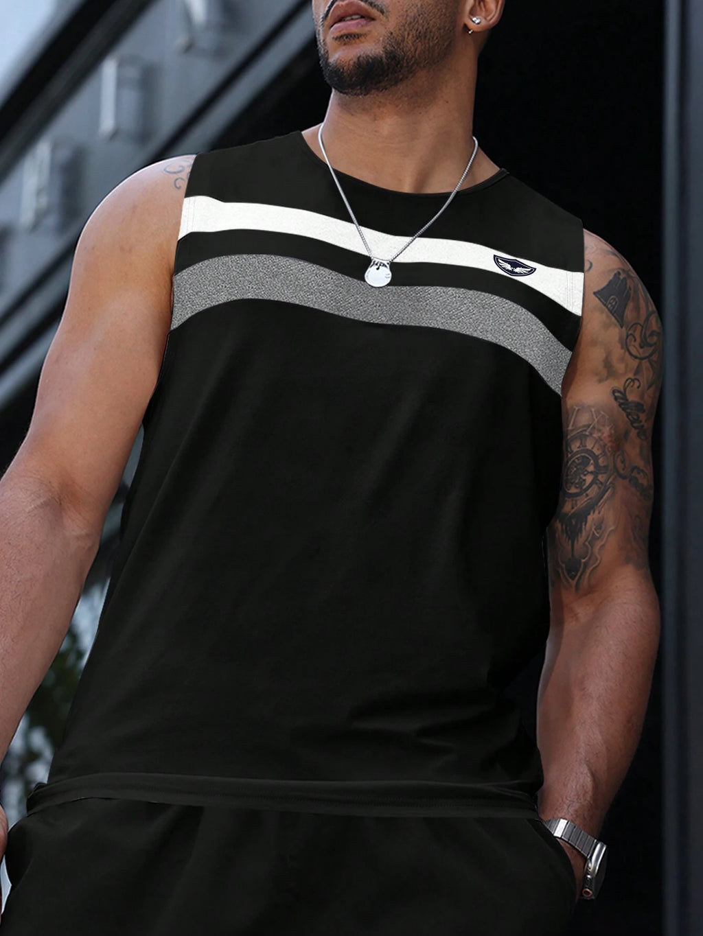 18859 1a-123 Camiseta sin mangas con cuello redondo 1 Pza