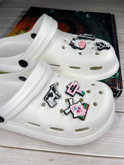 17884 1c-011 Crocs + Pines dibujos animados