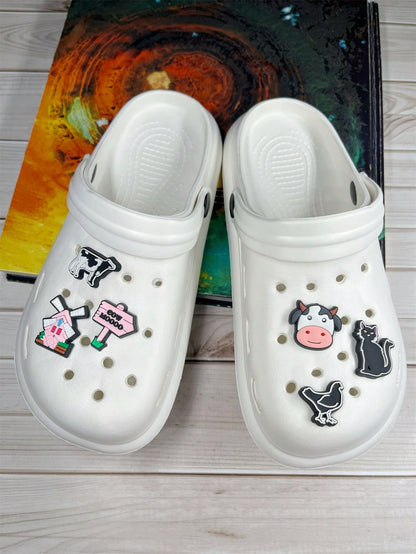 17884 1c-011 Crocs + Pines dibujos animados