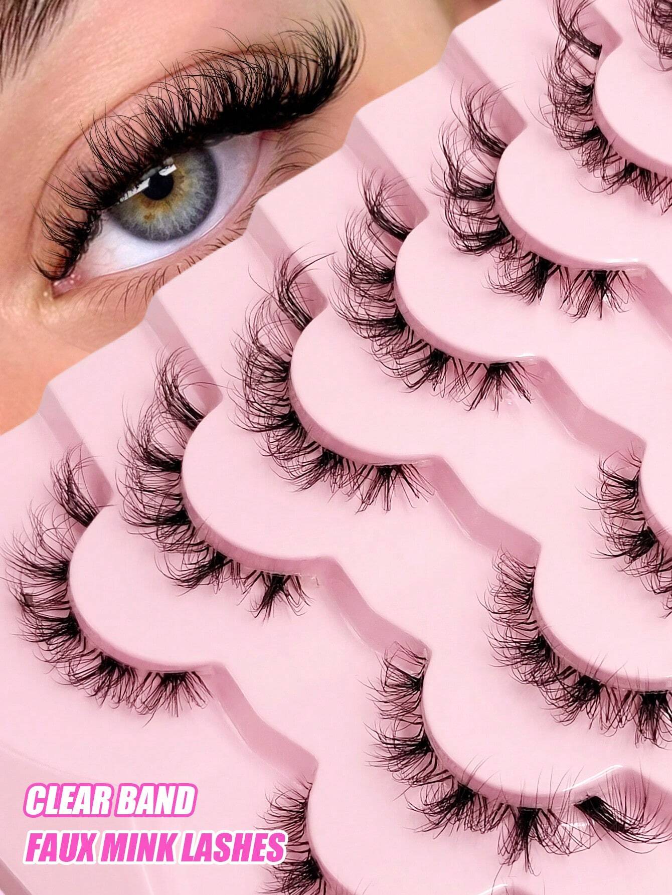 18810 1b-144 Pestañas postizas 7 Pares