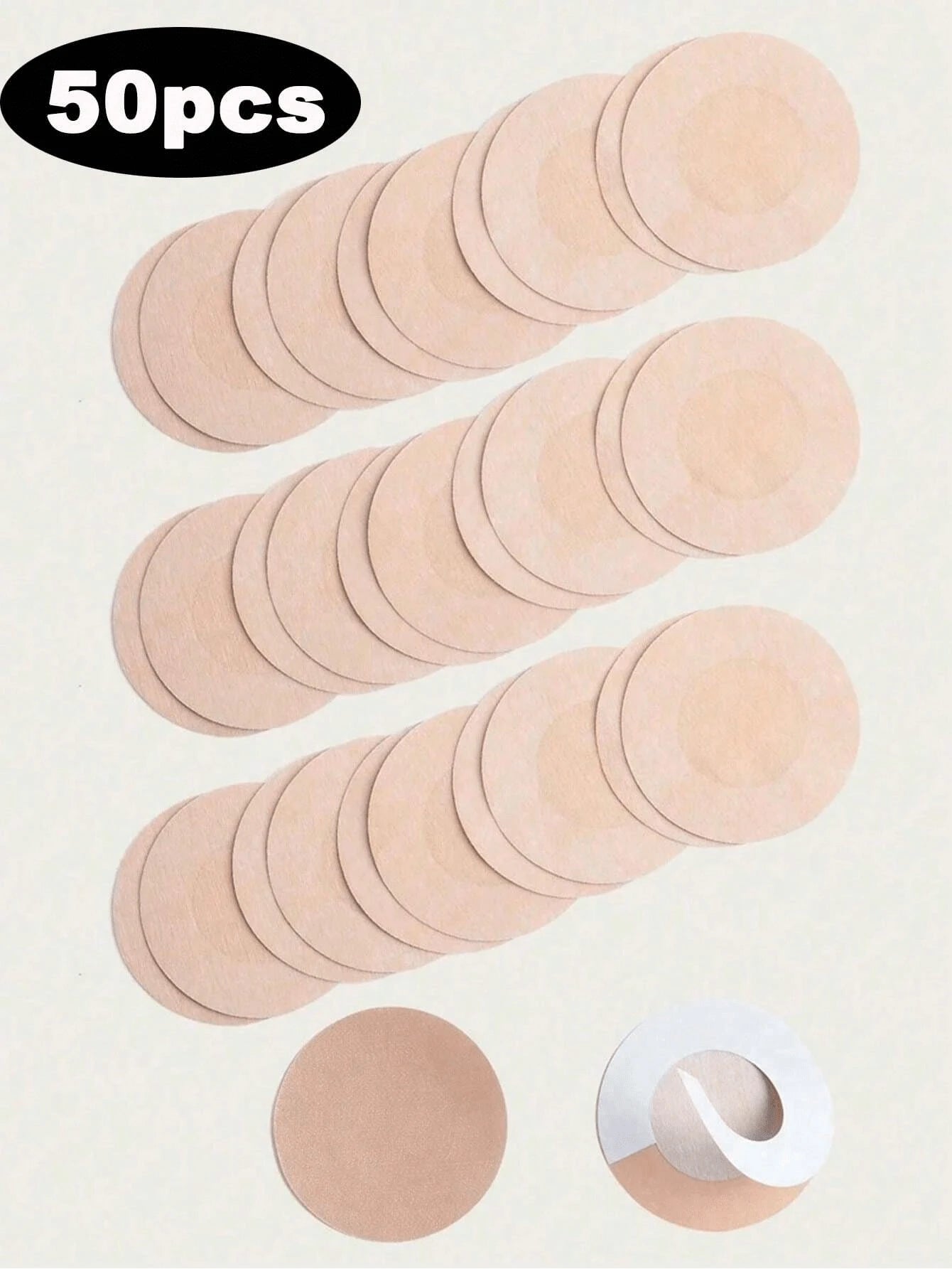 16526 1b-03-13 50 piezas Cinta invisible para pezones