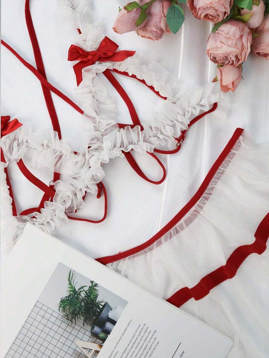 17612 ID-015 Conjunto de top y falda 2 Pzas