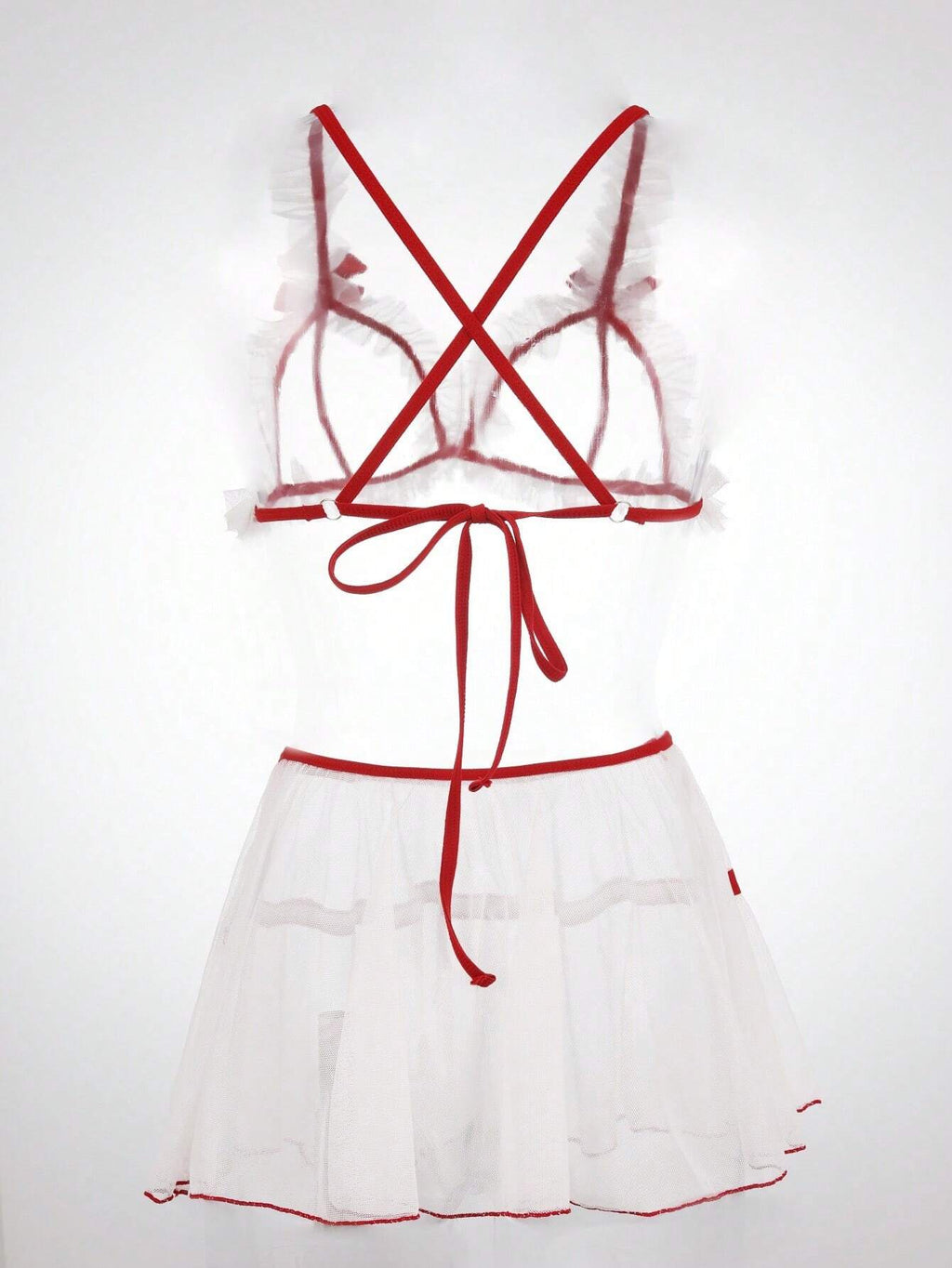 17612 ID-015 Conjunto de top y falda 2 Pzas