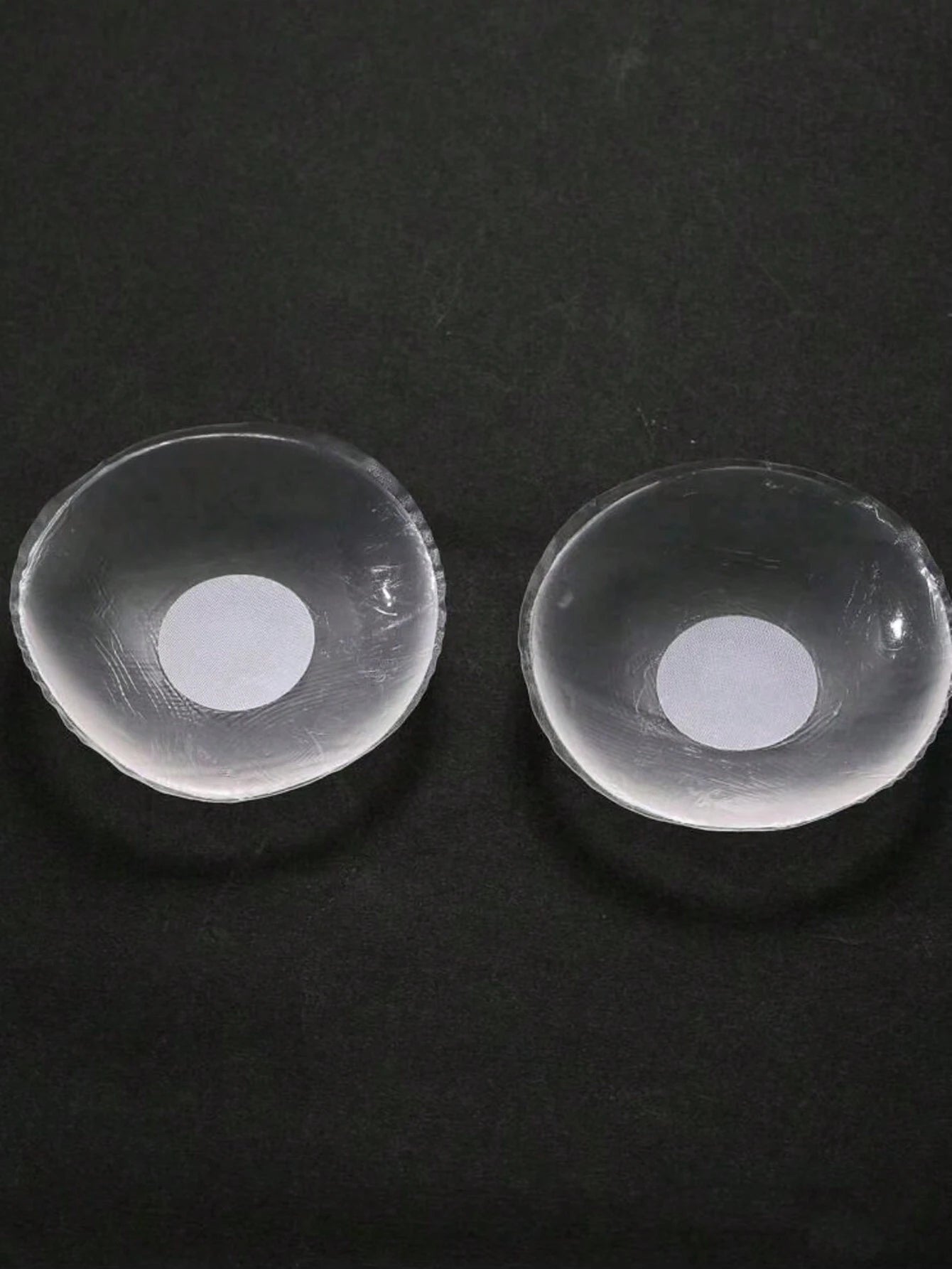 16527 2b-02-09 Cubre pezones de silicona transparente 4 Pzas