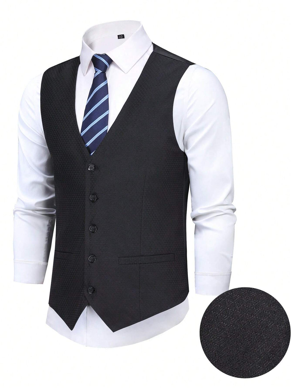 17518 1a-005 Chaleco de traje unicolor 1 Pza