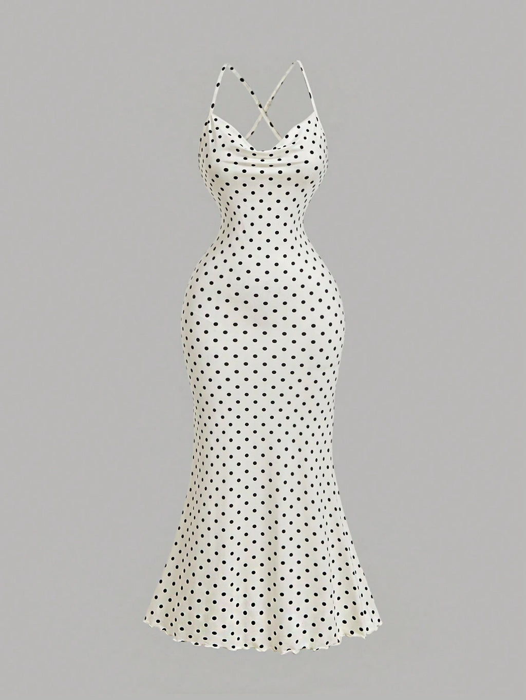 19353 1a-049 Vestido con cuello drapeado 1 Pza