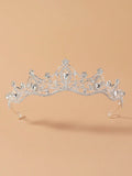 19044 1c-013 Corona decorada con strass 1 Pza