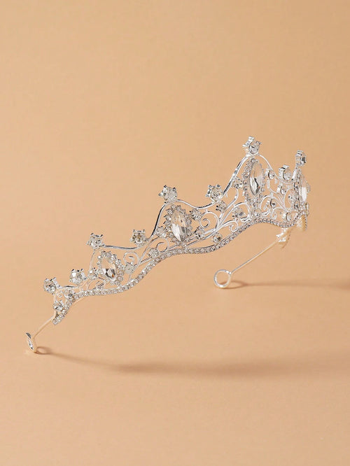 19044 1c-013 Corona decorada con strass 1 Pza
